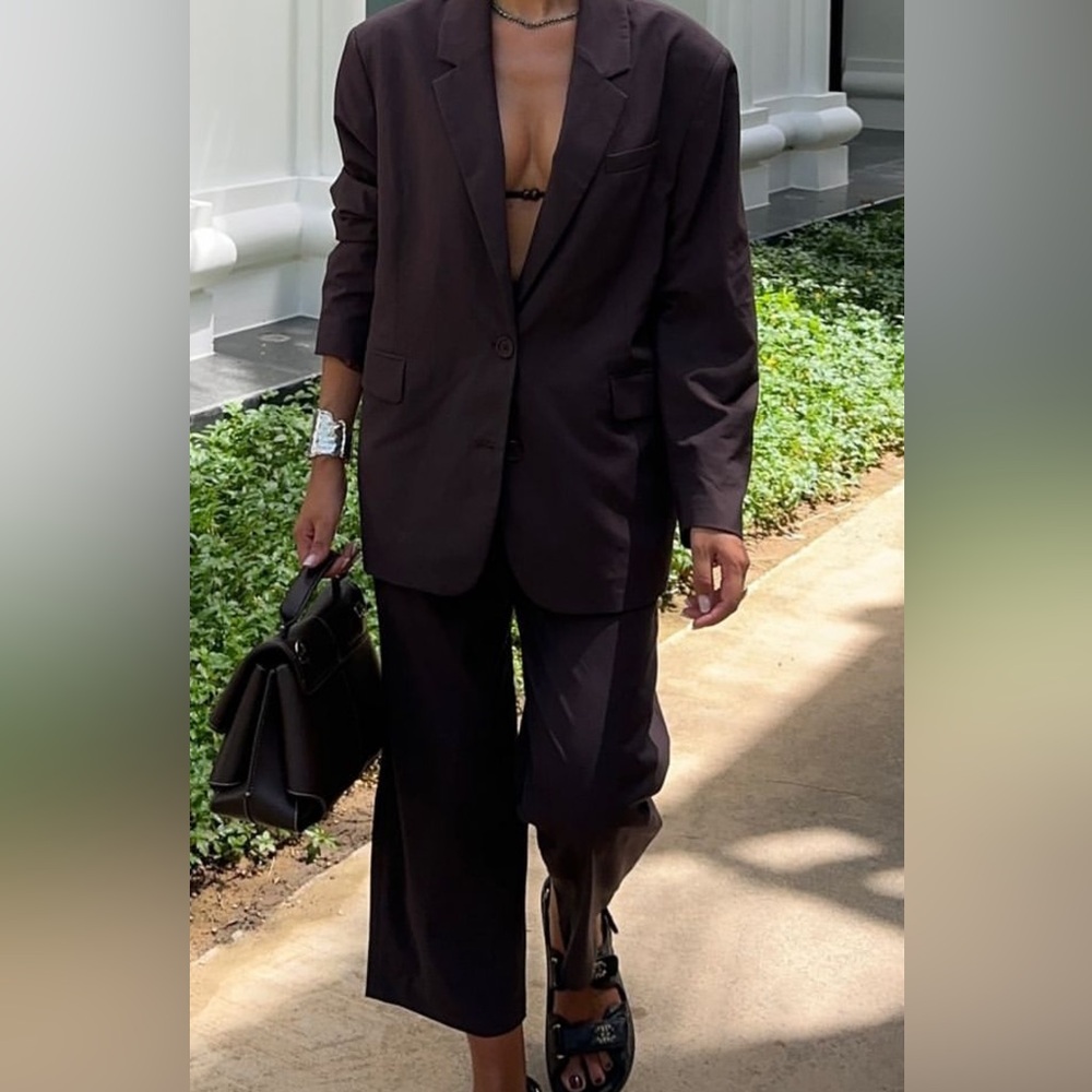 American Vintage - Pant/Blazer Kabird - Brown 🐻 S/ 36 EU